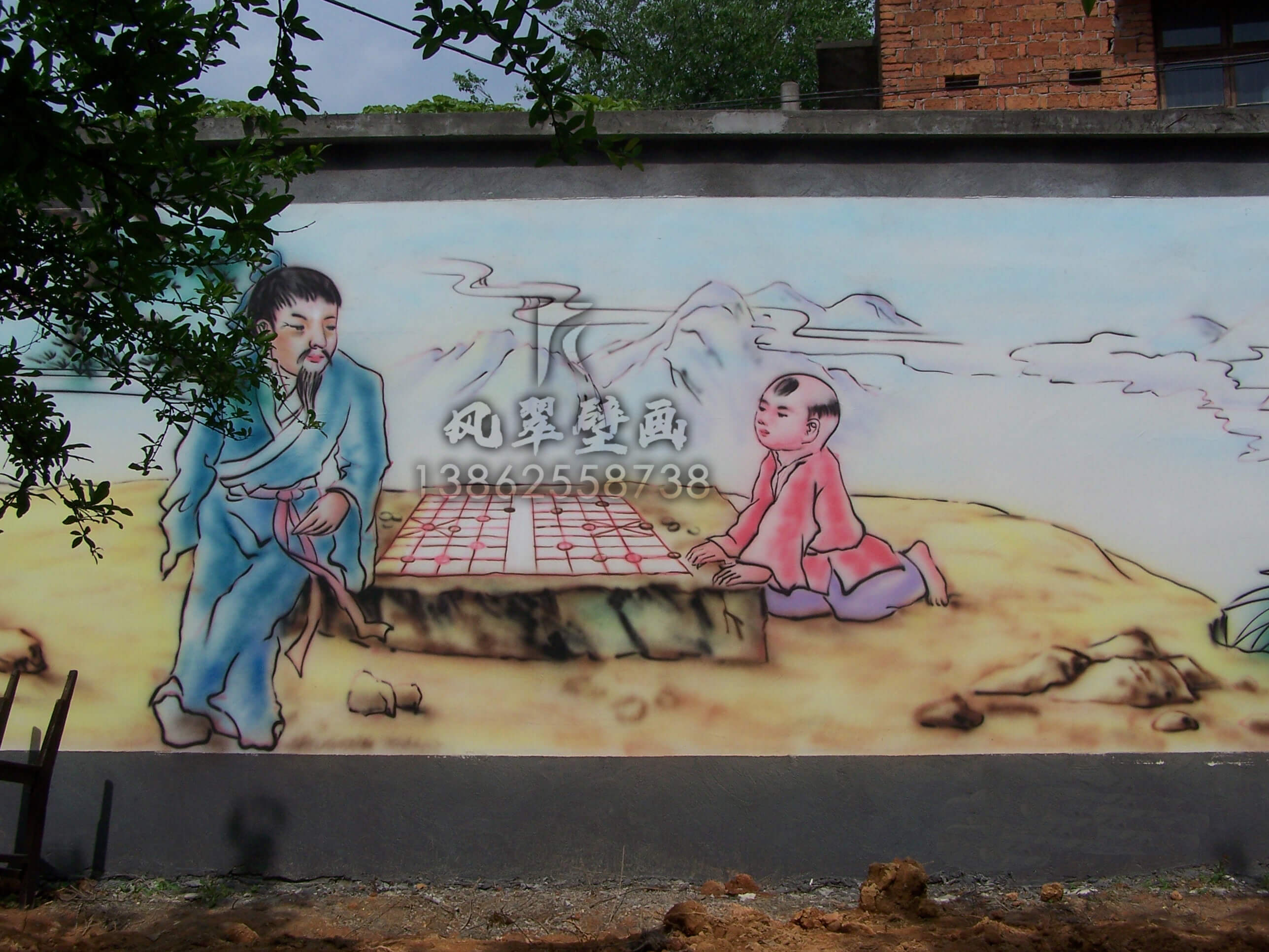 安徽小学墙体彩绘
