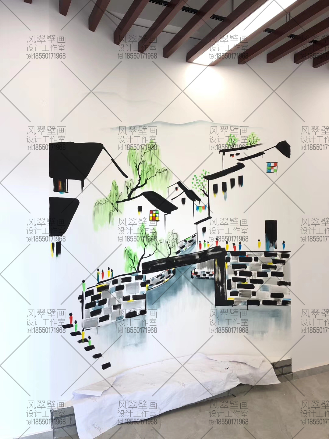 苏州工厂墙面彩绘
